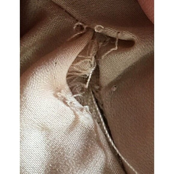 Avec Les Filles Mini Dress Women's Size Large Pink Short Sleeve Zip Back V-Neck - Picture 7 of 9